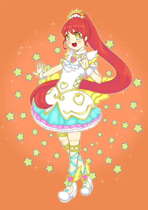 みかん描きましたこれでガルマゲ揃った!コミケで飾る用にアクスタ作ろう#プリパラ#白玉みかん#ガァルマゲドン 