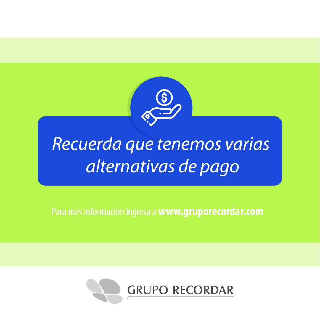 ClubRecordar's tweet photo. ¡La previsión es un acto de #Amor! 💚💚💚
---
Aprovecha nuestra #Promo #Cuotas y recuerda que tenemos varias alternativas de pago ✅
---
https://t.co/okVCIVJuwb https://t.co/rv2BC3l7D7