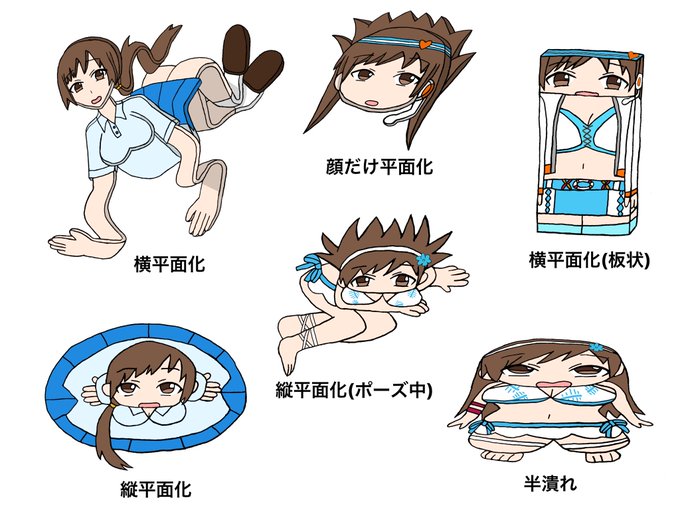 平面化のtwitterイラスト検索結果 平面化のtwitterイラスト検索結果