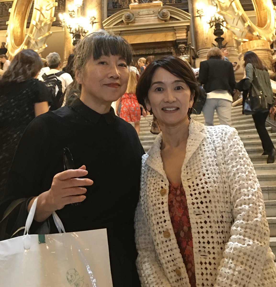 唐津絵理 昨年19年 オーレリー デュポンさんからの熱い委嘱を受けて久しぶりにパリ オペラ座バレエ団に振付を行ったマッツ エックさん その時も青山真理子さんが振付アシスタントとして作品創作をサポートされていました パリ オペラ座ガルニエ宮 唐津絵理 昨年19年 オーレリー デュポンさんからの熱い委嘱を受けて久しぶりにパリ オペラ座バレエ団に振付を行ったマッツ エックさん その時も青山真理子さんが振付アシスタントとして作品創作をサポートされていました パリ オペラ座ガルニエ宮