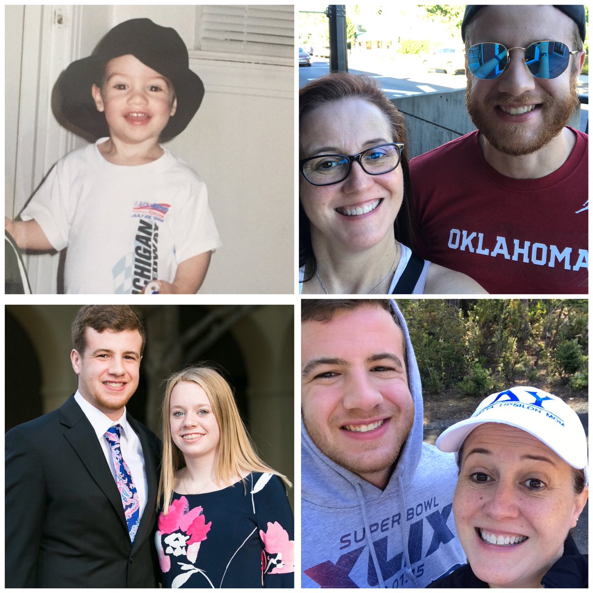 So thankful I’ve had a front row seat these last 21 years! <a href="/JbHarris32/">Jerry Harris</a> you make me proud everyday to be your Mom. I love you my Bear!