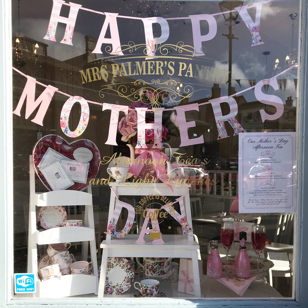 Well a year ago on Mother’s Day I closed my tiny tea room to take up a bigger venture, a year later it sadly has to close indefinitely  #HappyWomensDay2020