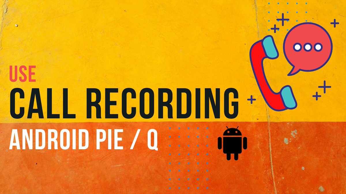 How to Use Call Recording Feature on Android Pie and Q
Here-bit.ly/3dkqKWY

#Chrome #Chromebook #Google #GooglePlay #AndroidQ #Android10 #androidapps #AndroidDev