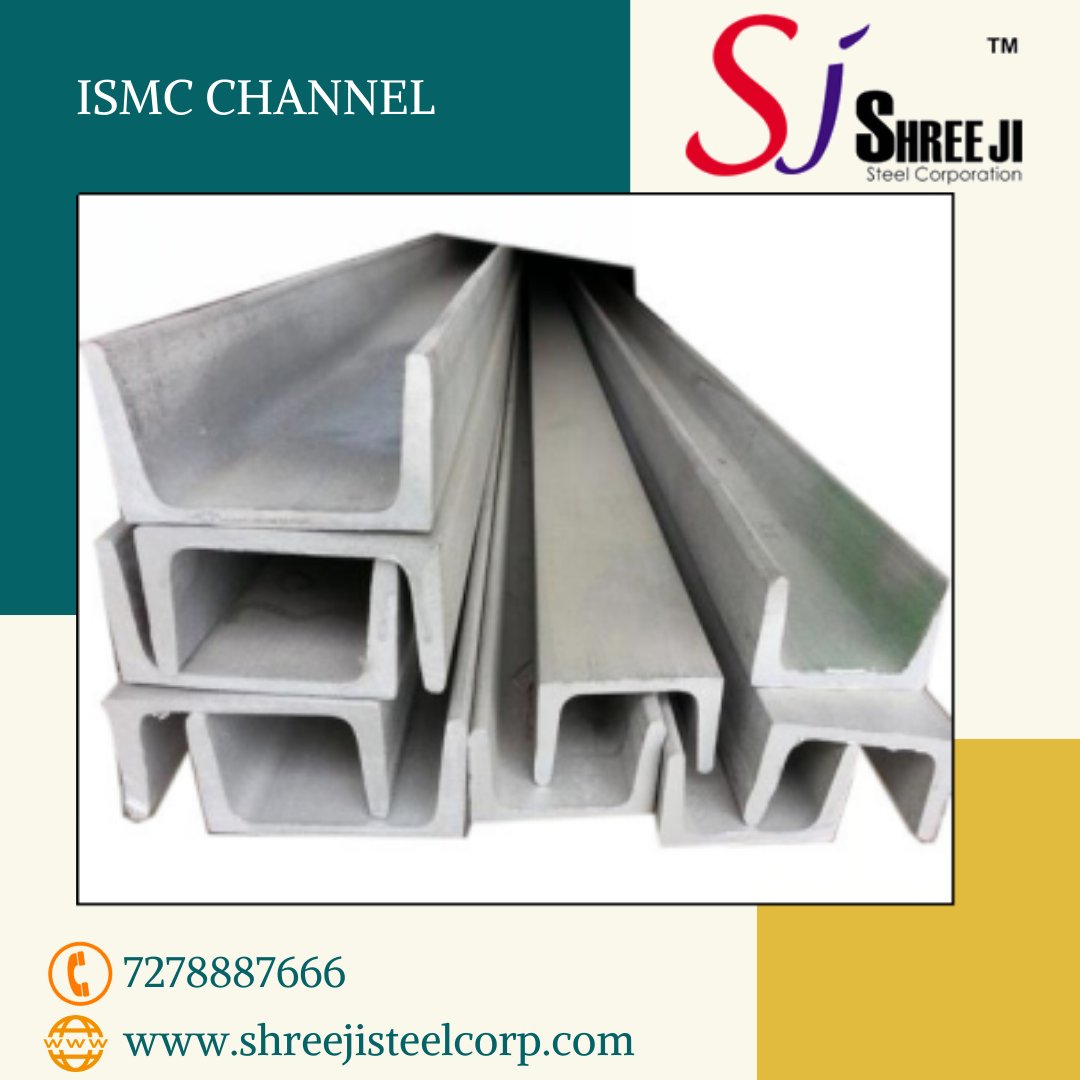 shreejisteel1's tweet image. We deal in a wide collection of ISMC Channels. We source them from some of the reliable vendors of the market. 

call at +91 7278887666 or visit our website at shreejisteelcorp.com/sail-channel/ 

#sailismcchannel #SAILStandard #MSChannels #SAILStandardMildSteelChannels #SAILMSCChannel