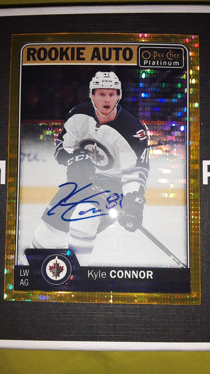 2016-17 OPC Kyle Connor Seismic Gold Rookie autograph #/25
<a href="/Hobby_Connect/">Hobby Connection(Colton)</a> <a href="/HobbyConnector/">The Hobby Connector ™</a> @UpperDeckHockey <a href="/CoryFoss2/">Cory Foss</a>