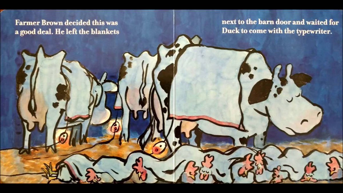 jackikellum's tweet photo. Feast your ears upon Doreen Cronin's reading of her book Click Clack Moo. Also because of Betsy Lewin's illustrations, this book changed my life. #betsylewin #doreencronin @jackikellum #PB #amreading #amwriting
https://t.co/sv49xdnfa0 https://t.co/LcW22ZEOEn