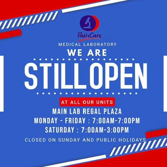 PathcareKenya's tweet photo. OPEN ! OPEN ! https://t.co/d03YqdepN3