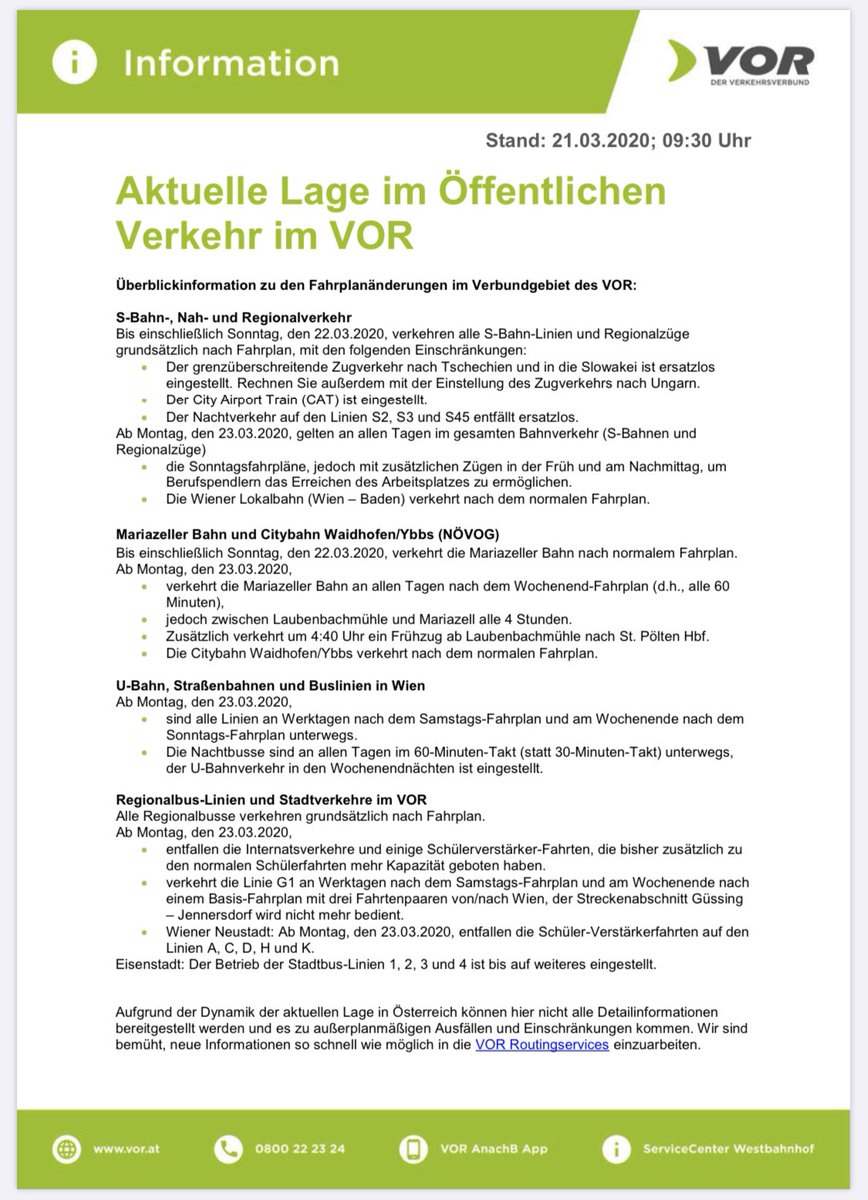 paulgregor23's tweet photo. #news zum #verkehrsangebot in #wien #niederösterreich #burgenland #verkehrsverbund #vor #Vormobility @bmk_infothek @BurgenlandInfo @Stadt_Wien @ORF @orfnoe @ORFBurgenland @unsereOEBB https://t.co/Uo1LrETKeh https://t.co/2ImpW5QcPG