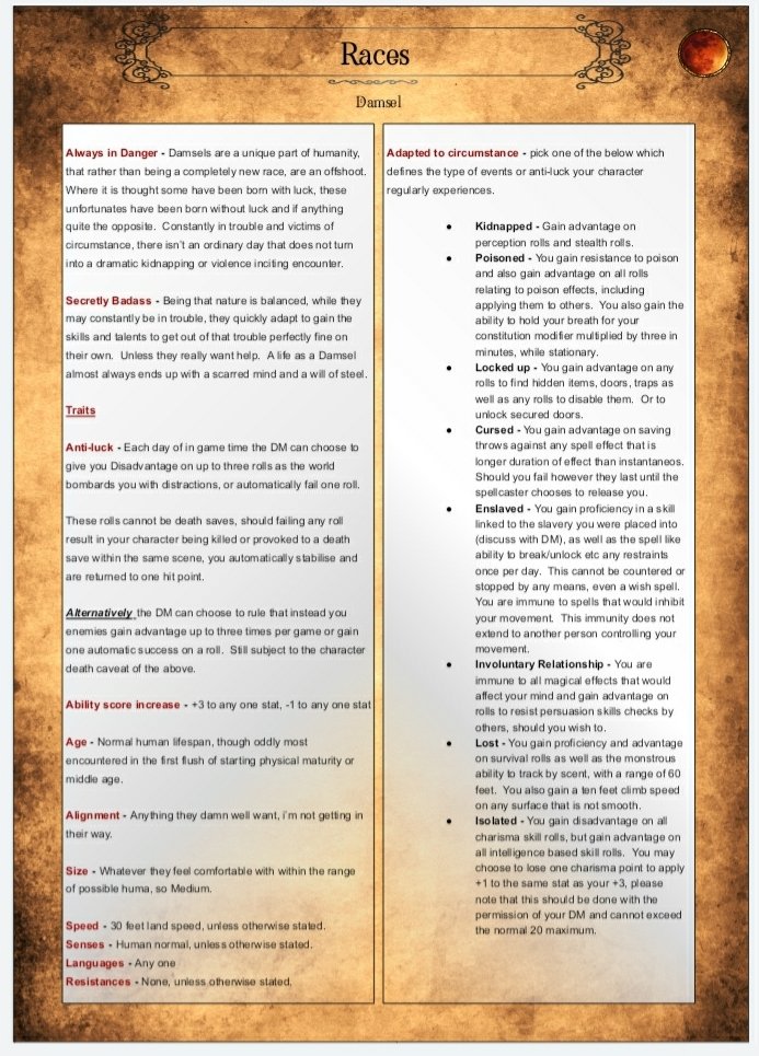 Stormfang9's tweet image. A look at the near final layout #ttrpg #dnd5e #todestroyastorm