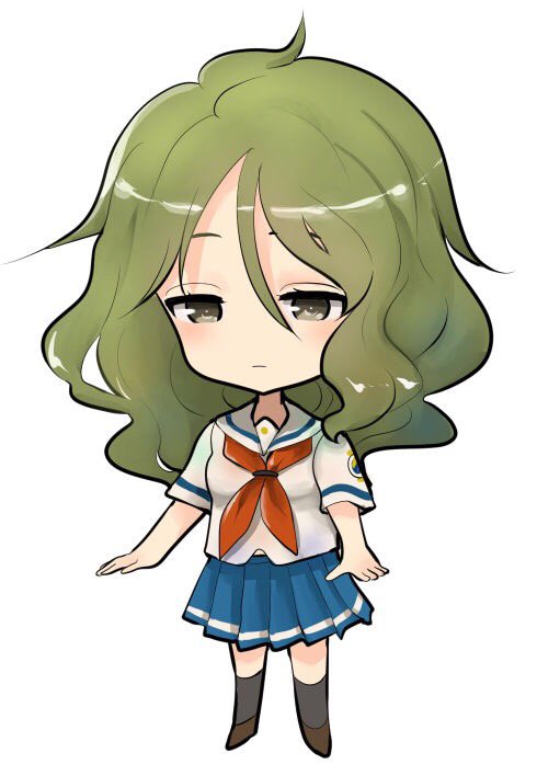 #はいふり 武蔵の航海長、ってこんな感じの髪でよかったかなと。劇場版の記憶だけで描いてるので確信持てないですがコミケ原稿締切までにBD出る可能性はまずないでしょうし。 