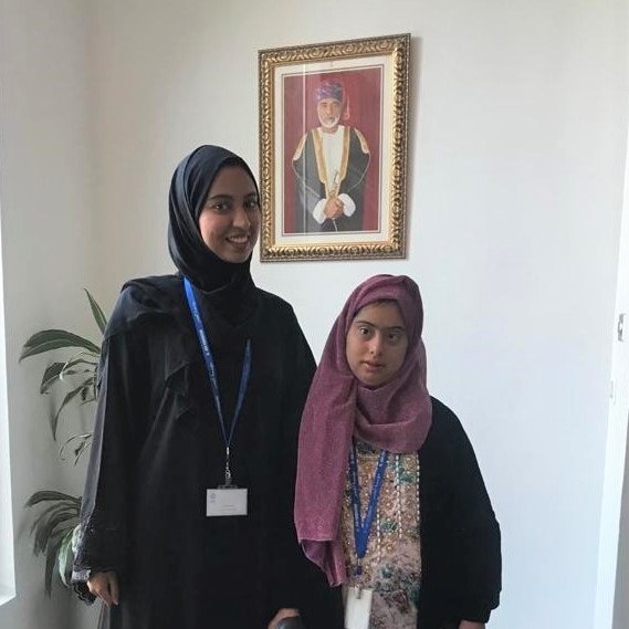 JisrFoundation's tweet photo. It’s #WorldDownSyndromeDay & we would like 2 highlight the importance of including #peoplewithintellectualdisabilities in the workplace! Meet Anwar, who completed a 3 month internship with Al Jisr & had moved on 2 do vocational training @ Al Wafa Centre in Al Hamra, her hometown https://t.co/JkkL7XSrVh