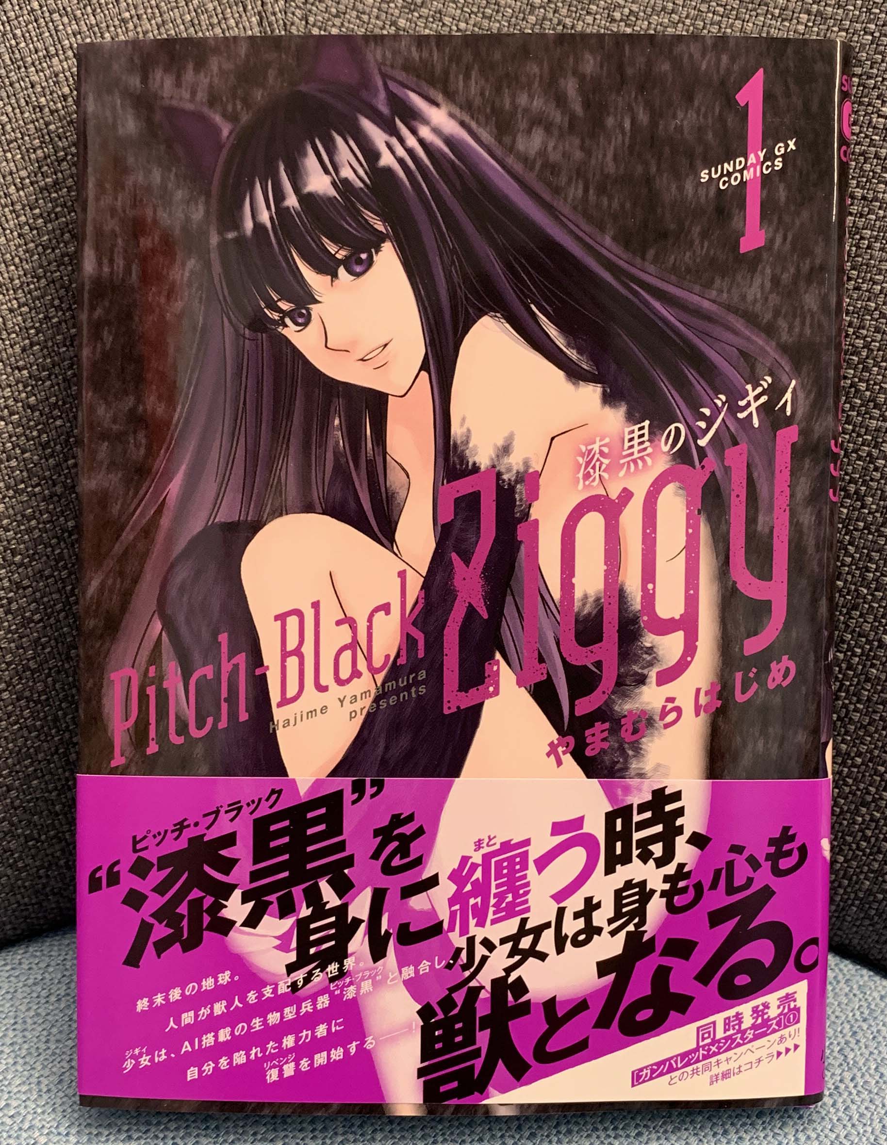サンデーgx編集部 漆黒のジギィ 登場キャラクター 最後は主人公のジギィ 仇敵ヴァレンティーンを倒すため 生物型兵器 漆黒 ピッチ ブラック を身に纏い地の底から這い上がったタフなヒロイン 彼女の過酷な戦いはまだ始まったばかりーー 漆黒