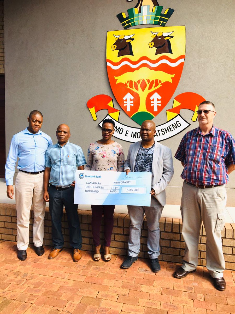 GamagaraLocal's tweet photo. Gamagara Local Municipality wins the #GreenestTownCompetition in the #NorthernCape province. @dirax_g @Refilweapools @SIOCcdt and @mothibithabo we are getting better and better, service delivery is our mandate, said the #Mayor Cllr. OE Hantise. https://t.co/oAWUrSqHIJ