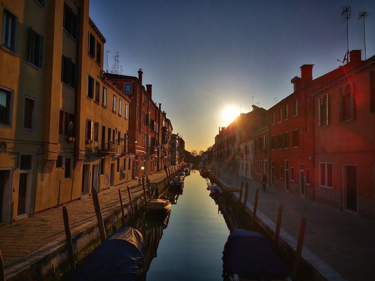 Il virale tramonto del sol dell'avvenire.