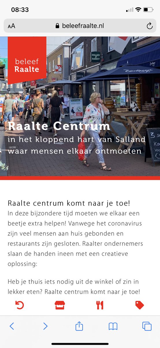 Tadaaaaa! #winkeleninraalte kan nu ook online! De ROV ondernemers in het centrum van Raalte hebben de handen ineen geslagen, zodat consumenten lokaal inkopen kunnen doen. Producten bestellen, afspraken maken, het kan allemaal op beleefraalte.nl #kooplokaal #rov