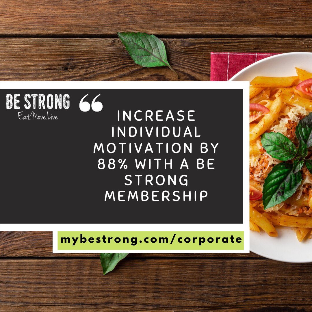 To all #Employers and Public Services - help people to continue to #eat, #move and #live well with a massive Corporate Discount applied to our Digital Memberships. 

Sign up online or message for more information.

mybestrong.com/corporate