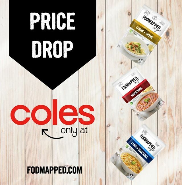 How is your pantry looking? Make sure you stock up on our FODMAP basics while they are on sale. ⁣
.⁣
Our FODMAPPED soups and risottos are gluten free, low FODMAP and super tasty. Keep them on hand for quick and easy meals.⁣
.⁣
Head down to your local… ift.tt/2wquHbW