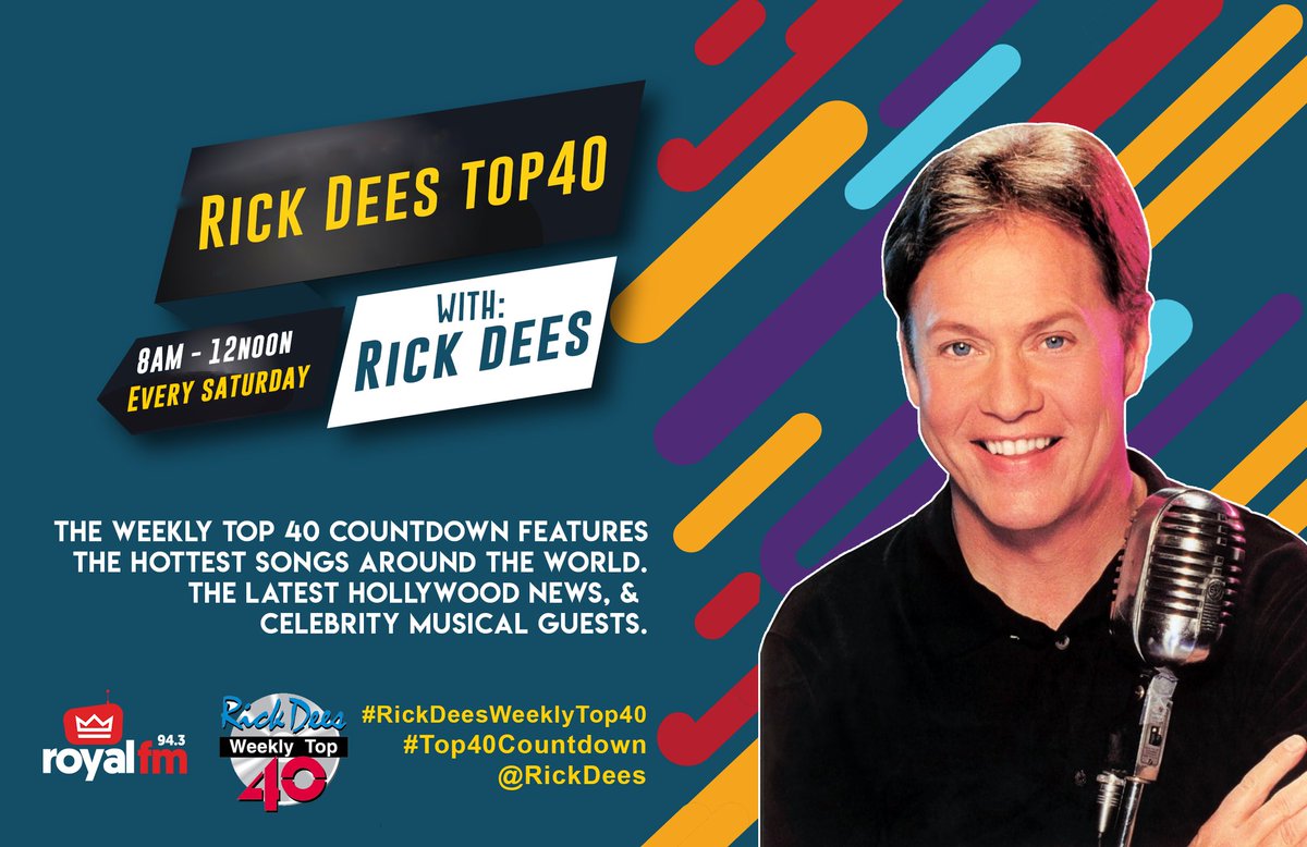 RoyalFMRwanda's tweet photo. #WeeklyTop40 with @rickdees
How are you doing?...... #RickDeesShow
This week on the Count Down is only human @jonasbrothers, Umbrella @rihanna Ft #JayZ, memories @maroon5 #Top40CountDown
#WeeklyTop40CountDown
#music
#943RoyalFM
#Top40CountDown https://t.co/axlXASGJkO