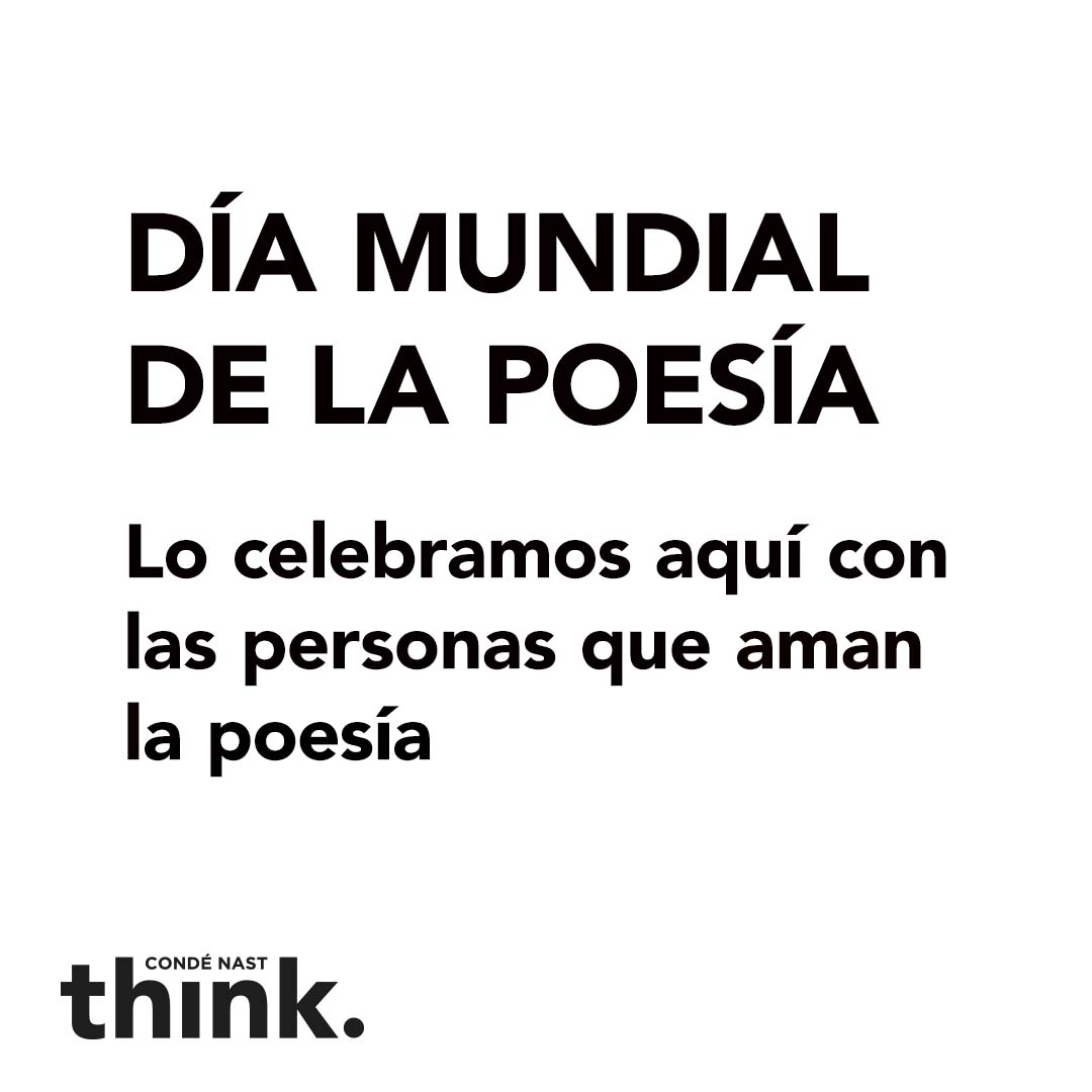 Día Mundial de la Poesía.
Lo celebramos aquí con las personas que aman la poesía.
<a href="/amamoslapoesia/">Amamos la poesía</a>
#amamoslapoesía
