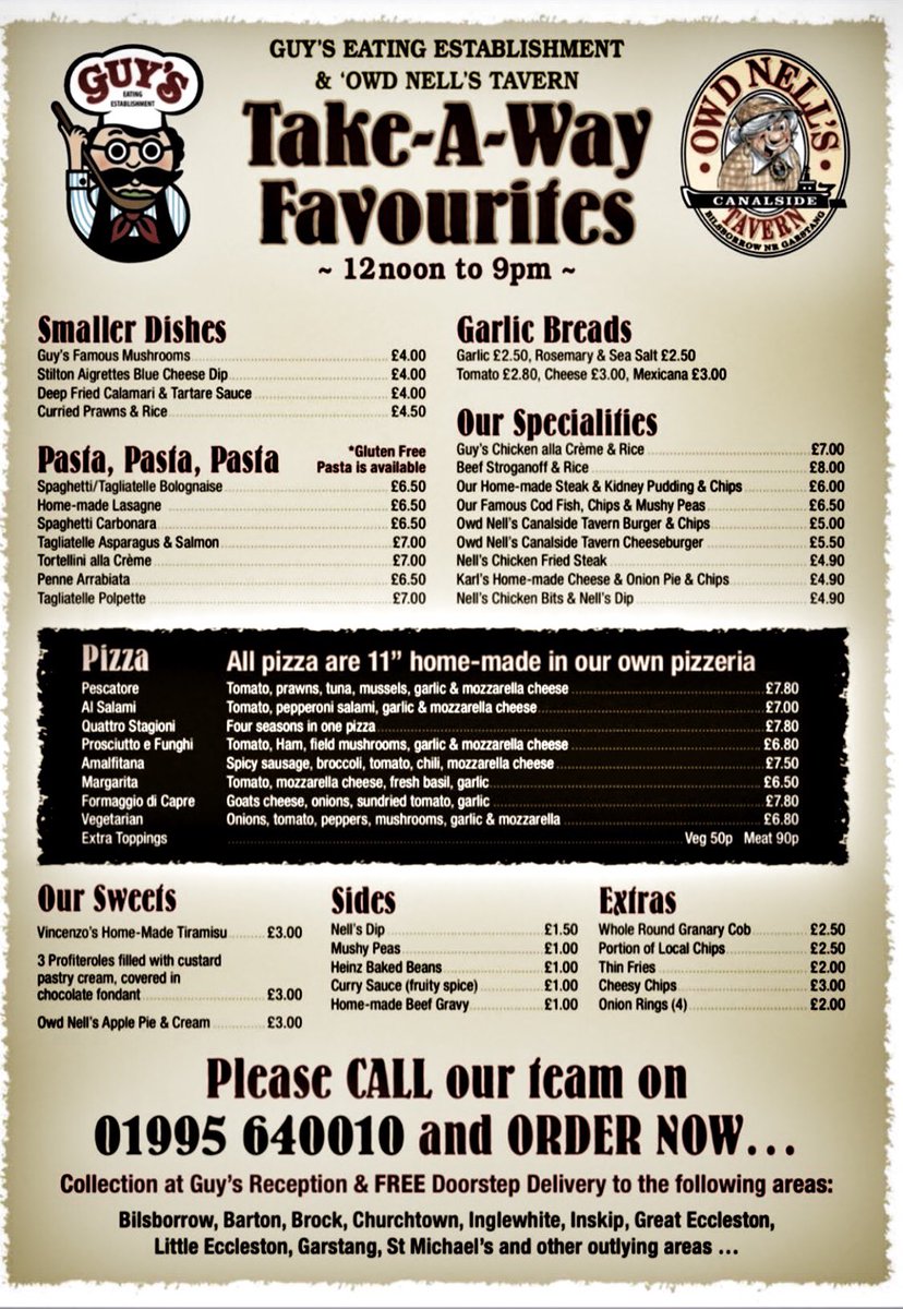 GuysEatingEst's tweet photo. Thank you for all the support we have been shown over the last week.
We will be open for essential provisions; our take-away/delivery service is available from 12noon-9pm everyday including cask beer, lager, cider & wine #guysfamily #takeaway #shop #delivery https://t.co/cBRuak82VW