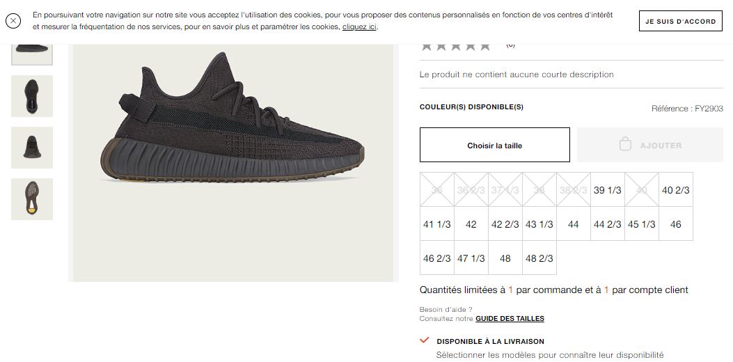 Yeezy 350 Cinder Reflective Shock Drop Live Cop W