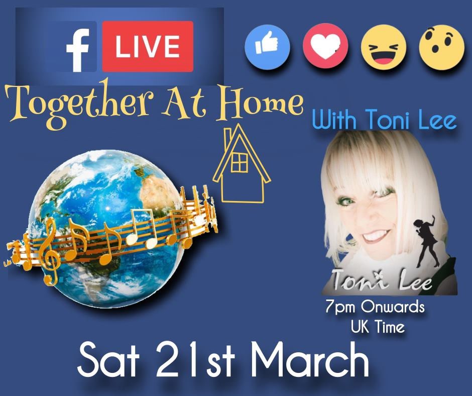 #togetherathome @tonileesings  TONIGHT #facebooklive #LIVESINGING AND #tonileesingskarencarpenter #thecarpenters FIND ME ON FACEBOOK. 💖 SATURDAY 21st March early evening UK time.
