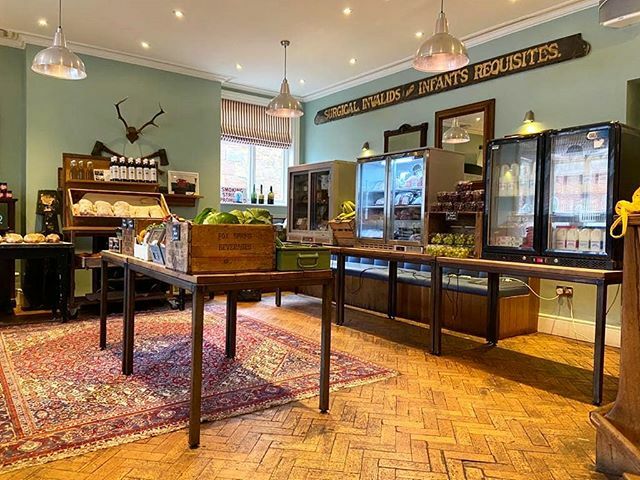 The back bar as you've never seen it before 🥦 We are open for business -as a grocery, bakery, off-licence and provision merchant- from 9am til 9pm 💪 ift.tt/2QAAceT