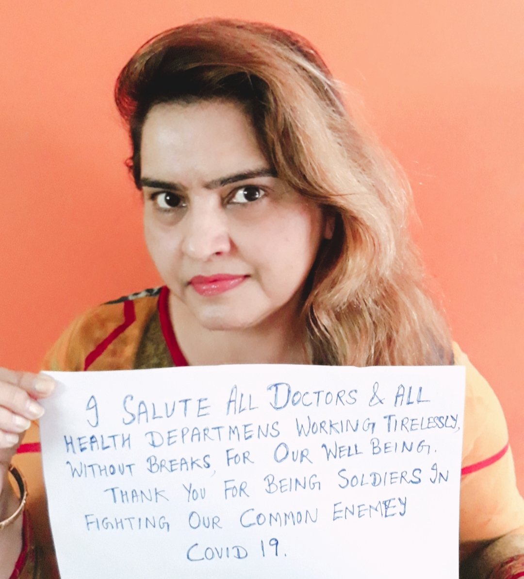 MonicaSeth04's tweet photo. We all are aware about the contribution of doctors during this time of #coronaoutbreak. I am showing my gratitude by writing a message for them.
You can do the same here: https://t.co/CNtMB61ZHF
#coronavirus #thoseinneed #MakeTimeForGood #Gratitude4Givers #doctors #JantaCurfew https://t.co/LIsykxUqem