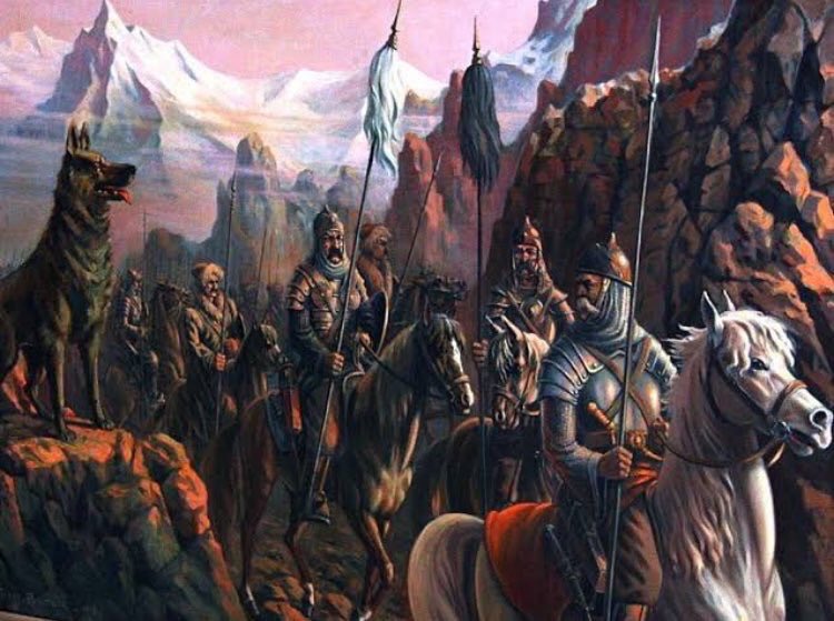 zorlu77's tweet photo. Bir bahar günü Ergenekon'dan başlayan çetin yolculuk Türklüğün varoluş mücadelesinde yeni bir kavşak noktası oldu.

Bu sebeple 21 Mart #Nevruz günü sadece baharın müjdecisi değil, örs üzerinde demir döverek bu kutlu yürüyüşü andığımız gündür.

Ve bu resmî de Atatürk çizdirmiştir. https://t.co/ZWt8FXSUxt
