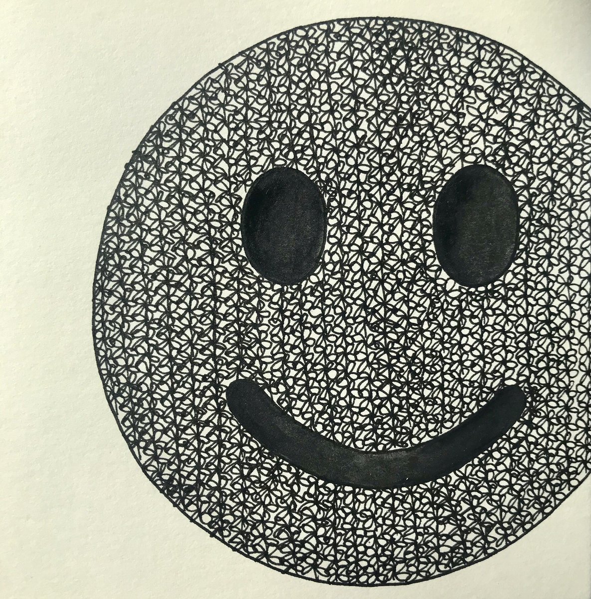 MRGartistry's tweet photo. #keepsmiling
#behappy
#staysave
#havegoodluck
#survivecorona
#coronacare
#covid19
#togetherapart
#stayathome

MRG, Daily Good Luck - 21. März 2020, 2020, ink on paper, 14x14cm
https://t.co/meHlIKoWaI https://t.co/7YZUB55TBx