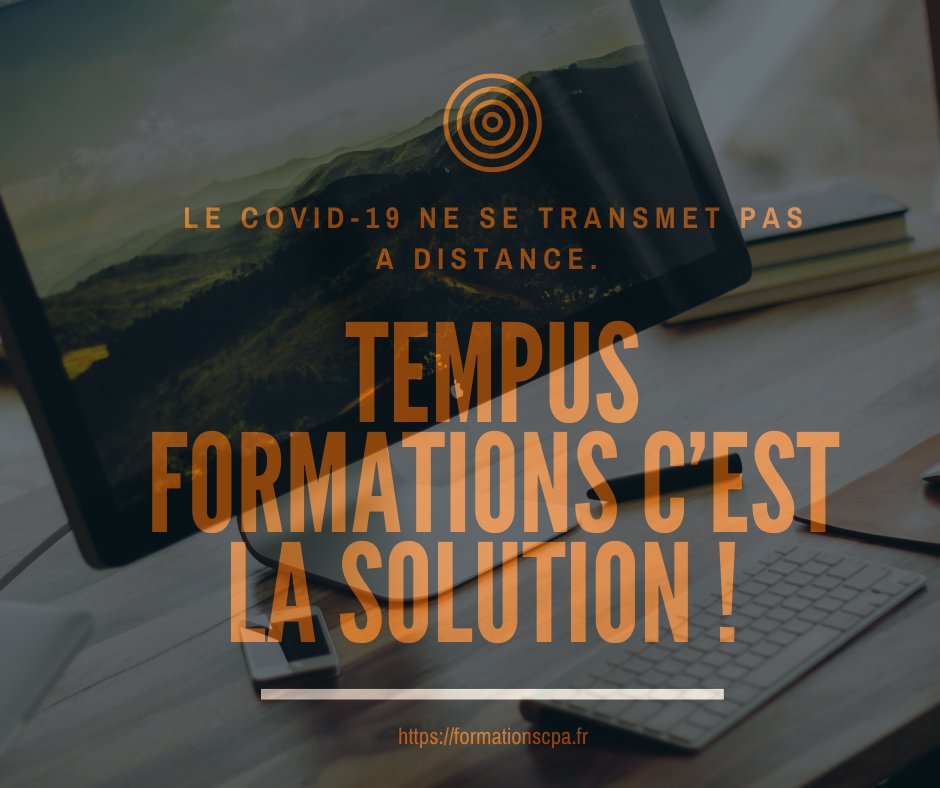 COURTINBruno's tweet photo. @formationscpa  - Le covid-19 ne se transmet pas à distance... https://t.co/u8xWBE0paG
