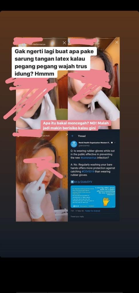 AREAJULID's tweet photo. tea! guysss mulai dari sekarang informasi atau hal yg dilakukan sama "inpluenser" jangan langsung ikut kalian lakuin huhu tolong caritau kebenarannya bahwa yang dia lakukan itu bahaya atau enggak. suka sedih akutu sm "inpluenser" yg begini begini:( https://t.co/o3beLdDEOx