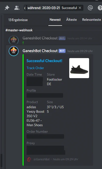 Success by MISTER-B in Predicted Cook