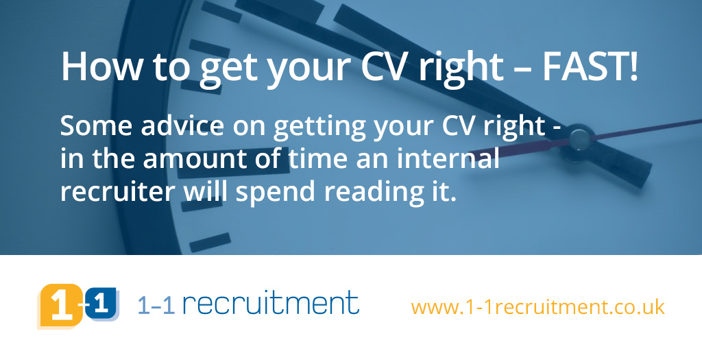 Get your CV right - fast - with these tips from our blog. 
#CV #Tips
Read it here
 👇 bit.ly/2QjkX8q bit.ly/2QjkX8q