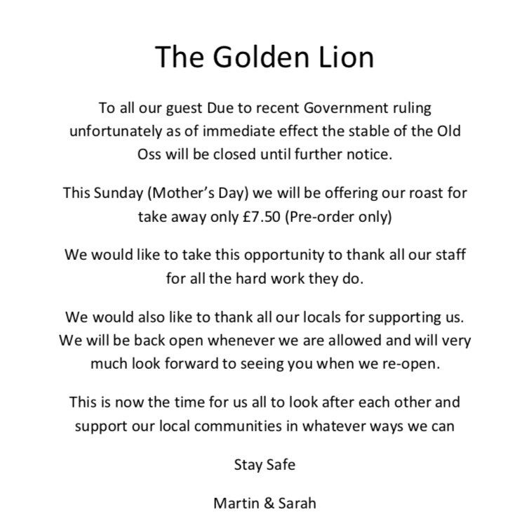 Golden Lion Padstow (@lionpadstow) on Twitter photo 