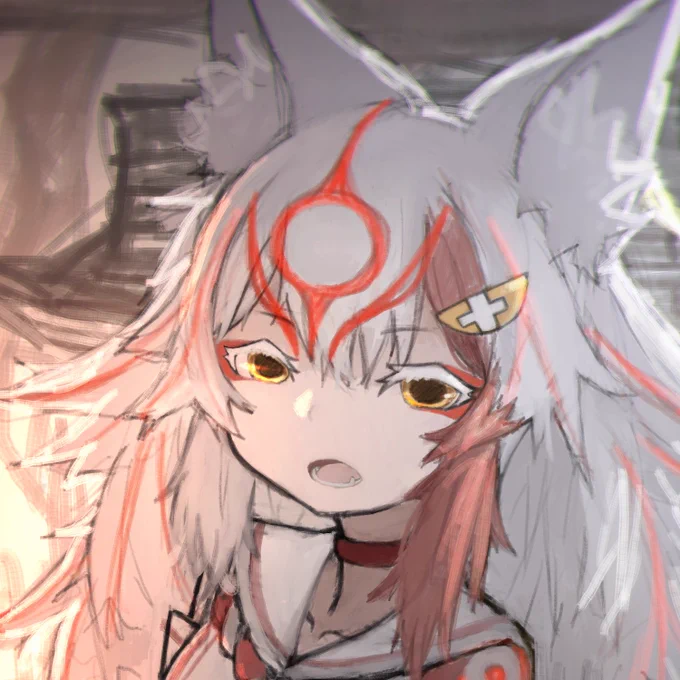 大神ノ澪 #みおーん絵 
