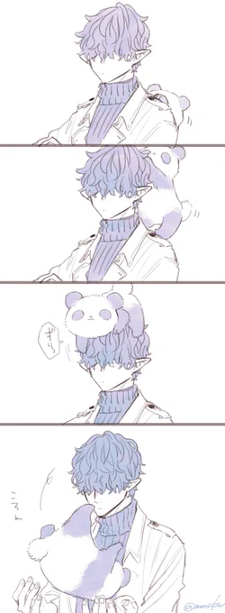 なんだ天使か #休日のわるものさん 