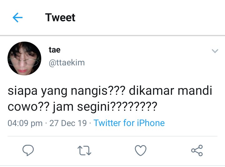 filtertale's tweet photo. [taekook au] 

Sad Clown Paradox!au

Jungkook, si cowo populer di kampus. selalu terlihat konyol dan kocak. Tapi gak ada yang tau kalau dia sedang sendirian, dia akan menangis diam-diam. Dan hanya Taehyung yang sering memergokinya menangis, tanpa sengaja https://t.co/2ZwNBJUjkN