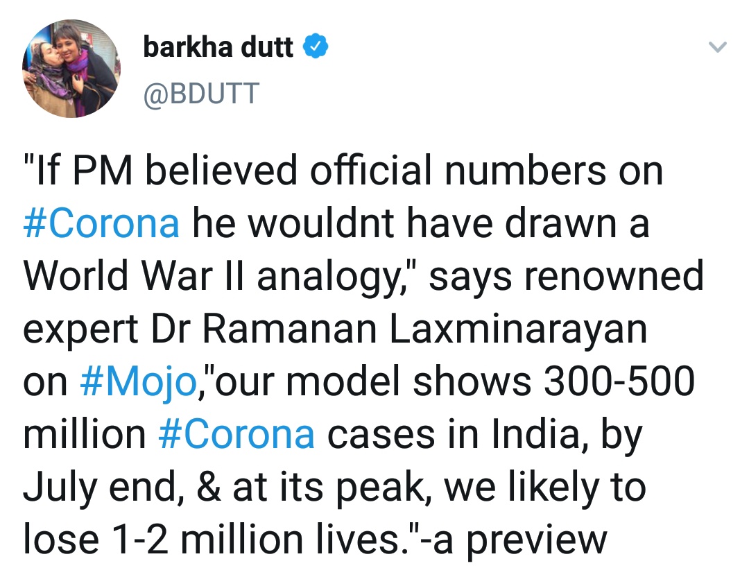 KanchanGupta's tweet image. I am saving this tweet. Will revisit in August and reply on Independence Day. #Covid19 #India