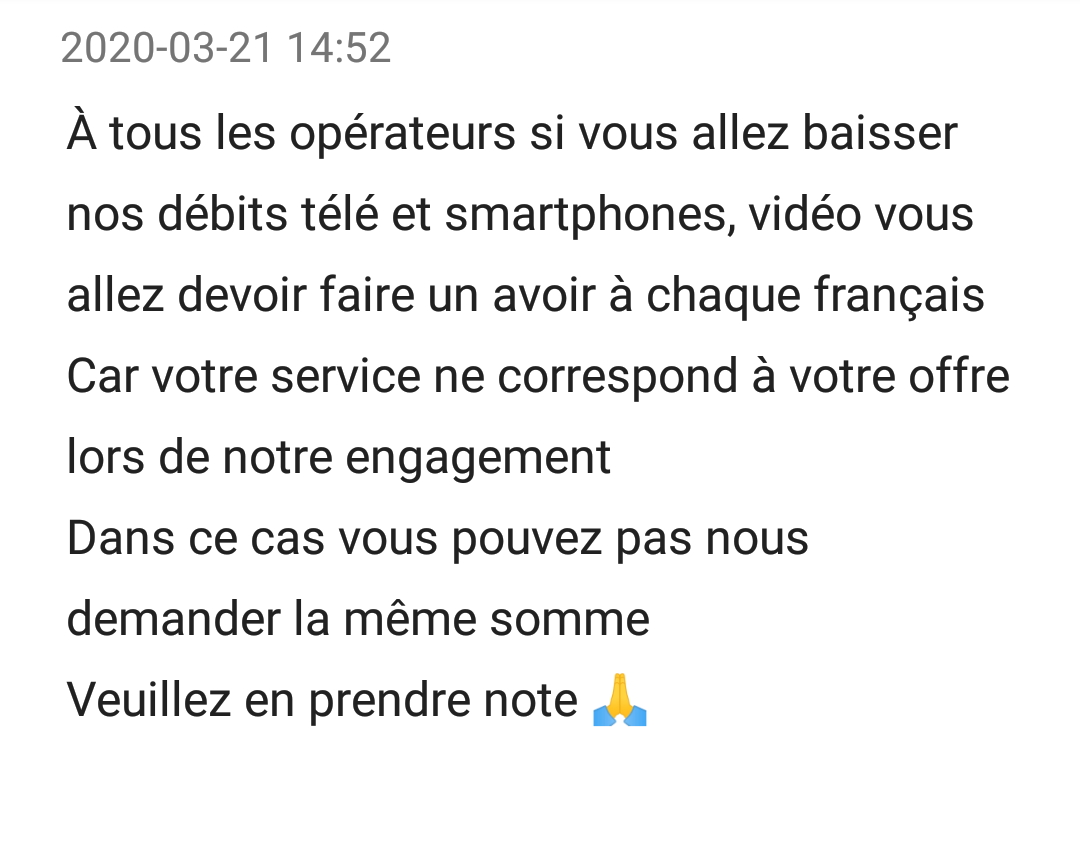 jlburger58's tweet photo. #gouvernement #0range #Sfr # Free#Bouygues🆘🆘 https://t.co/JYJmcB5Laq