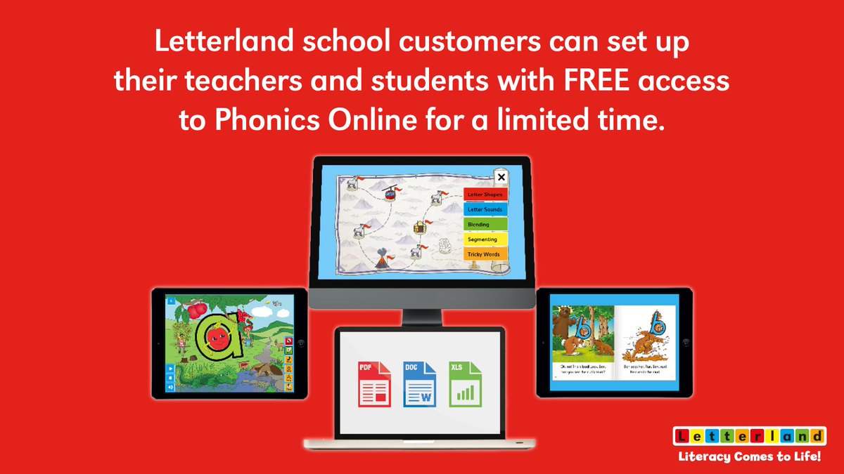 Head over to our blog to find out more about free Phonics Online school accounts 👉 bit.ly/3948hub