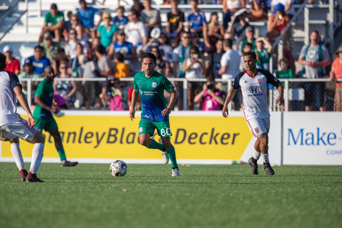 hfdathletic's tweet photo. We are disappointed we won't be with you today at Dillon for our home opener, but we still wanted to share some Hartford Athletic soccer with you. Join us tonight at 7pm as we relive the memory of our very first match at Dillon Stadium in 2019!

📺: https://t.co/VFT61l5B8d https://t.co/4QmUdOg7vJ