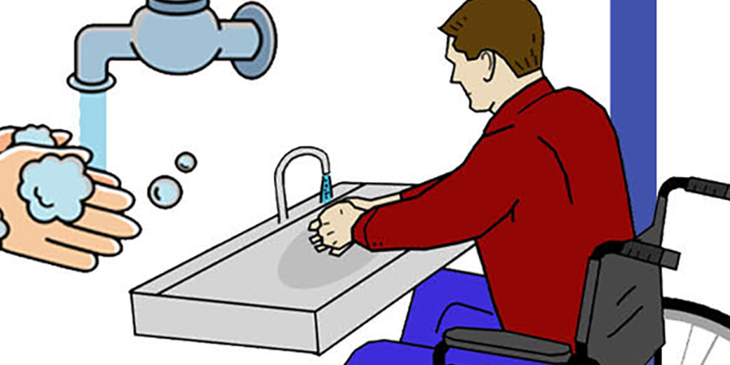 SCI_Ontario's tweet photo. We've now all seen a ton of important hand-washing instructions, but this tip sheet offers advice to people with spinal cord injury. Thanks @UofT_PT for sharing. https://t.co/Fv7hOJUReM https://t.co/B7WjL07Tiz