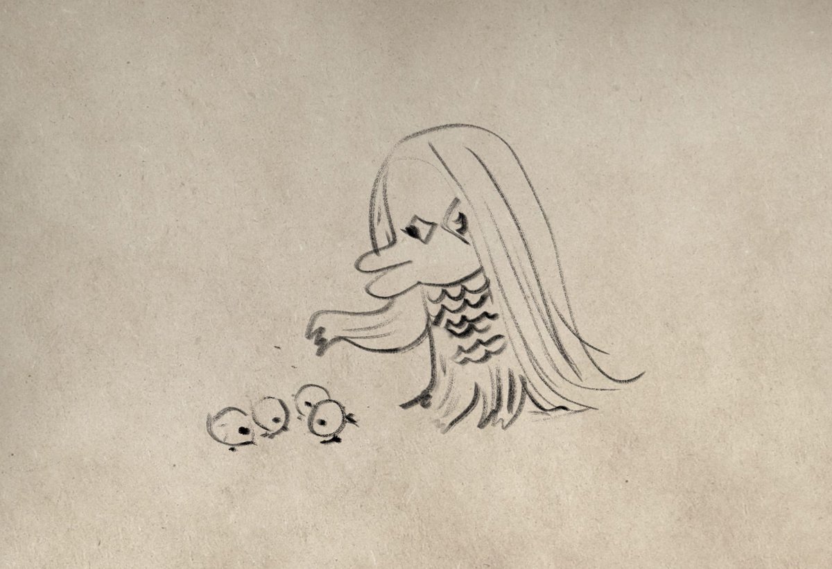 「丁寧な暮らしをするアマビエ
#いろんなものに乗っかろうとする 」|青木俊直:Toshinao Aokiのイラスト