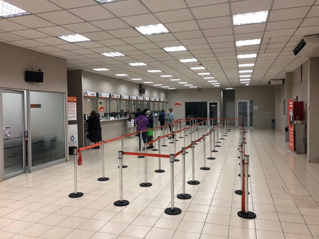 TrabajoOHiggins's tweet photo. AHORA Asi se encuentra la sucursal de caja Los Héroes de Rancagua👇🏼
Hoy y mañana de 09.00 a 18.00 horas la Caja Los Héroes de Rancagua, Rengo, Chimbarongo, San Fernando, San Vicente y Santa Cruz estará atendiendo a pensionados del IPS mayores de 75 años para el pago de su pensión https://t.co/dChdUV7wrV