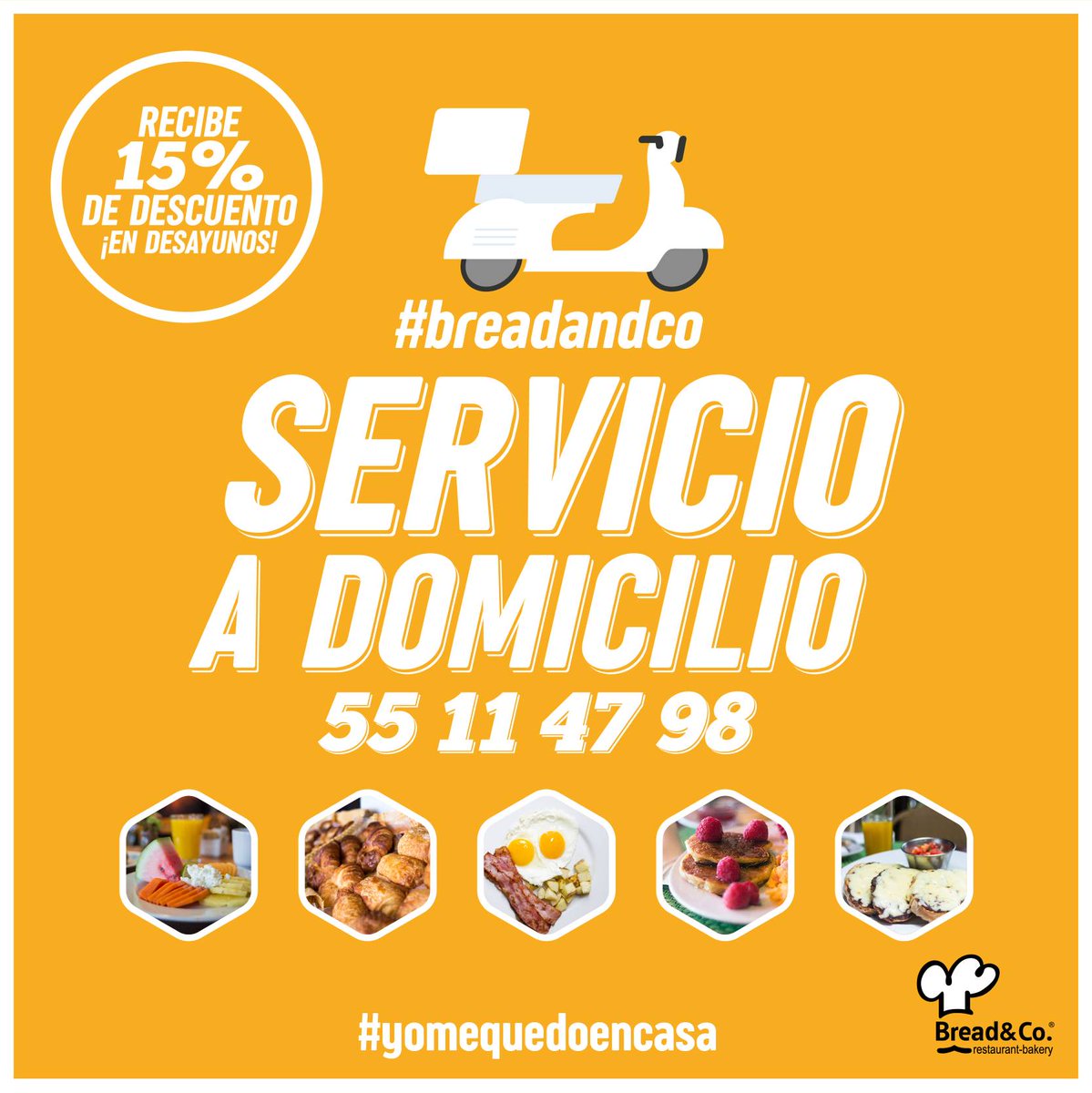 breadandco_mx's tweet photo. 15% de descuento en desayunos hasta tu hogar. ¡Quédate en casa! 😉
.
.
.
.
.
#Bread #CDMX #desayuno #sábado #quedateencasa #cuarentena #covid19méxico #cdmxlife #paseodelareforma #weekend https://t.co/eBn6GtVF8Y