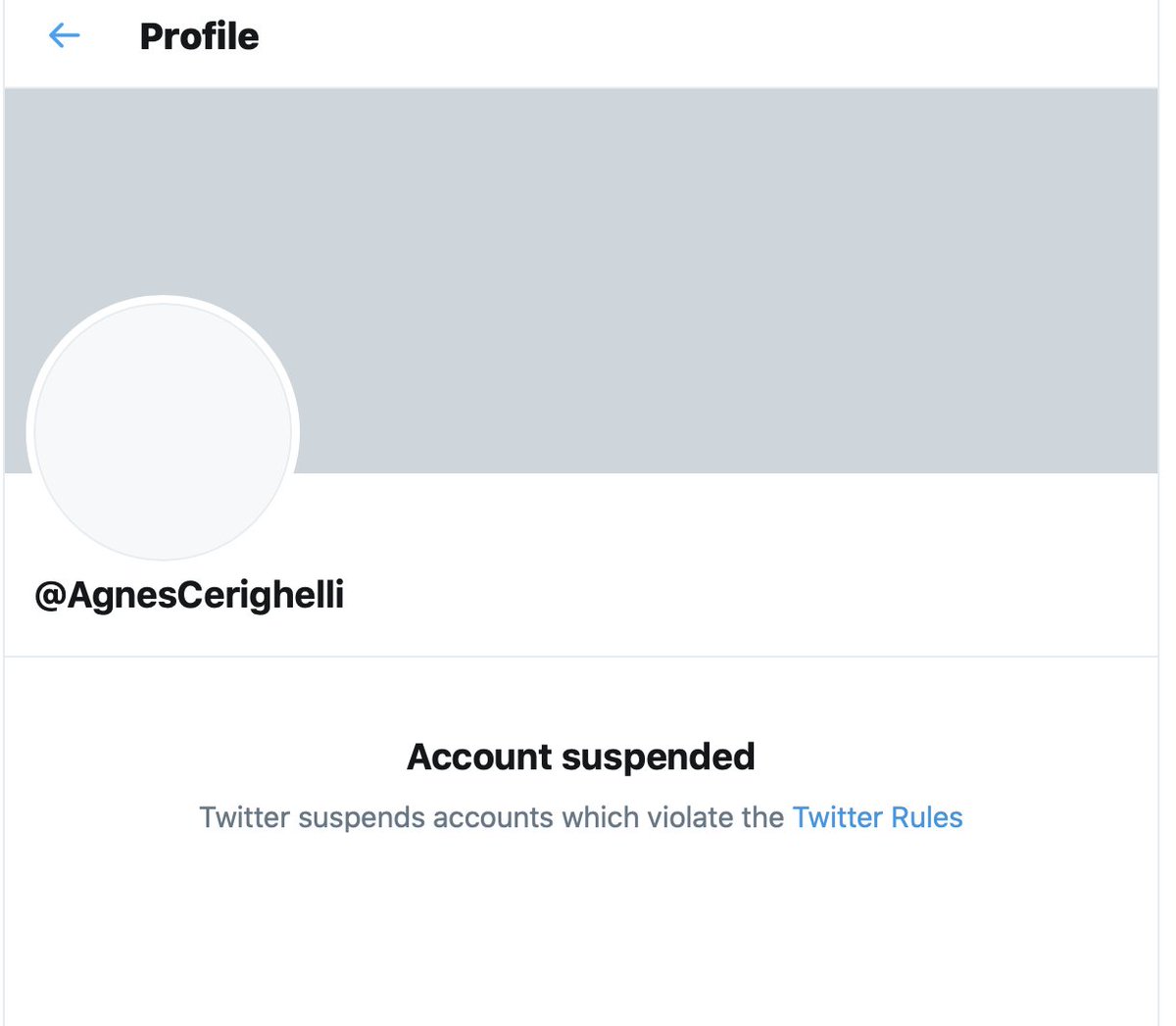 slpng_giants_fr's tweet photo. 👏@TwitterFrance 
Terminé les tweets incessants de cette personne.
Terminé la désinformation quant au #Coronavirus
Terminé ses tweets de haine envers les personnes #LGBT, les citoyens #Musulmans et #Juifs

#AgnesCerighelli https://t.co/OTHzz6MjPA