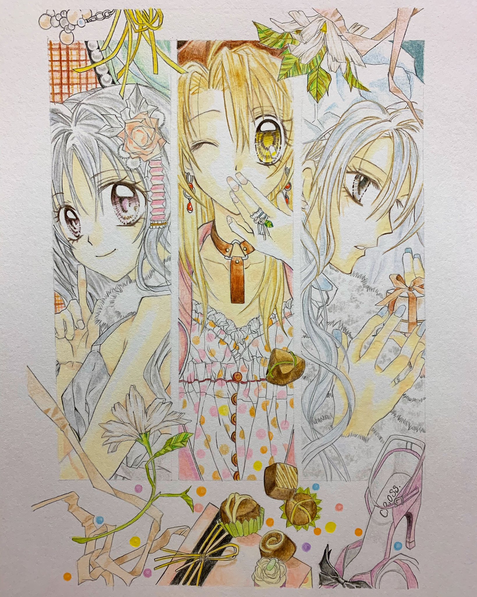 種村有菜 同人誌 クロスアンジュ 直筆サイン本 セット