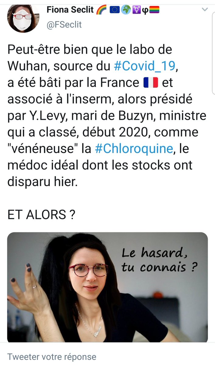 Bouquet final : disparition mystérieuse de la  #chloroquine.  https://twitter.com/AmalekOddr/status/1241359102514614273?s=19