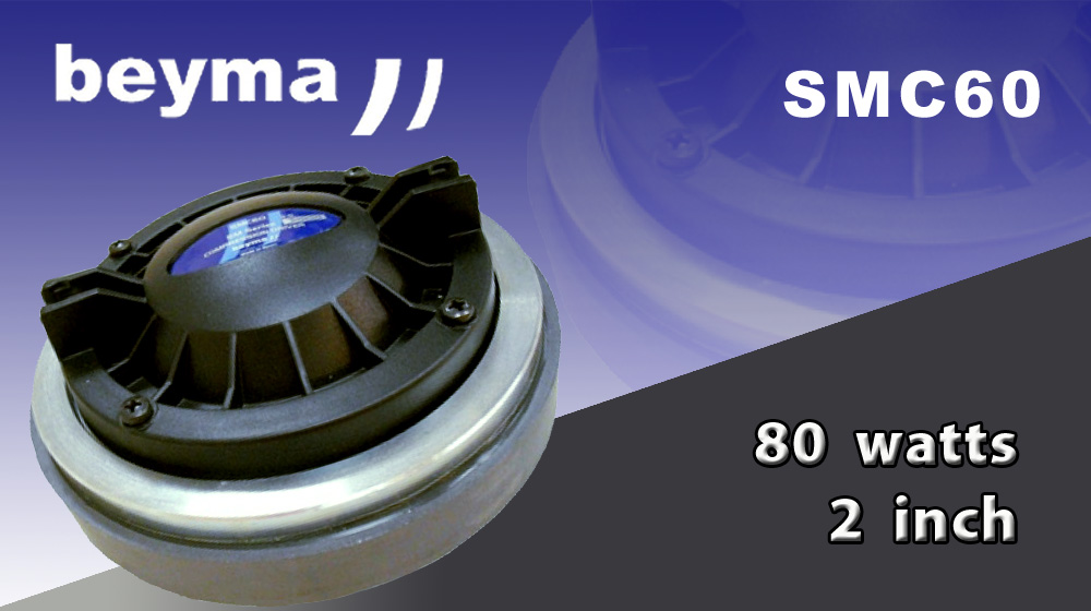 BlueAran's tweet photo. The Beyma SMC60, a 2 inch professional high quality compression driver, has a mylar surround which provides damping &amp; avoids the resonant peaks typical of metal surrounds. The pure titanium dome exhibits the unique mechanical properties of this material.

https://t.co/zksafpEdjz https://t.co/VyV8qel8HH